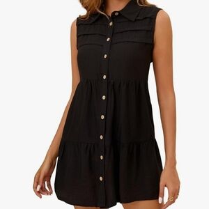 Womens Spring Summer Short Skirt Dress